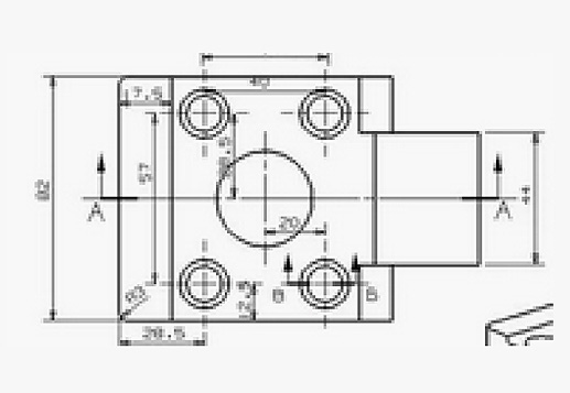 Kreslení designu injekčního lišty