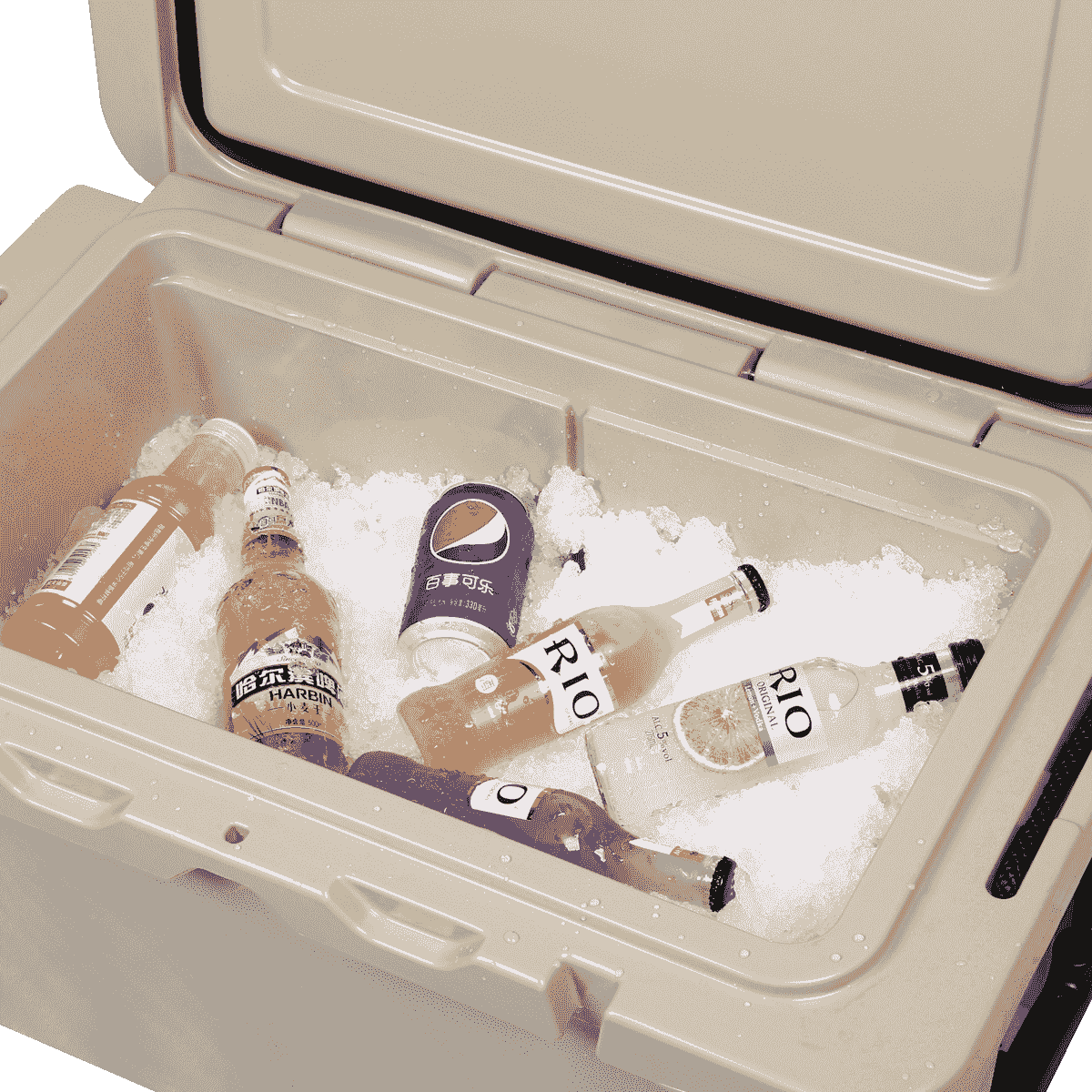 K-25L Portable Cooler Outdoor Leisure Použijte chladicí krabici