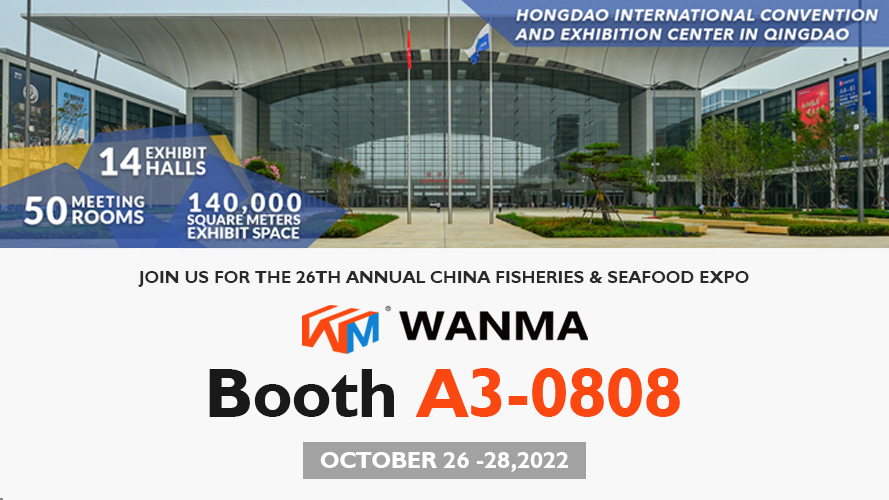 2022 China Fisheries & Seafood Expo se bude konat v Qingdao 26. - 28. října 2022